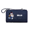 Picnic Time Bills Mickey Blanket Tote in Blue - Front View