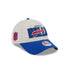 Youth New Era Bills 2023 NFL Draft Adjustable Hat in Grey and Blue - Angled Right Side View