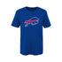 Bills Nike Juvenile Primary Logo T-Shirt In Blue - Front View