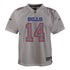 Youth Nike Atmosphere Fashion Game Stefon Diggs Jersey In Grey - Front View