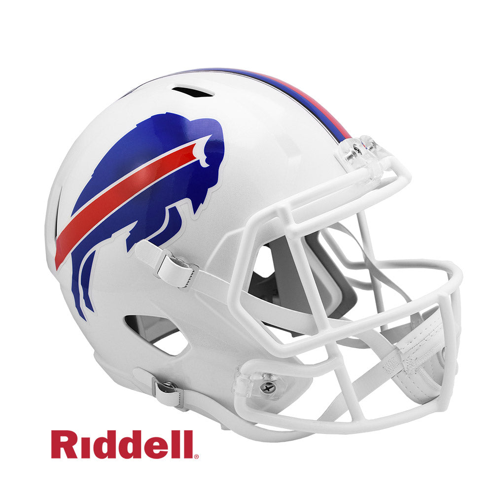 Bills 2021 Replica Speed Helmet in White - Right View